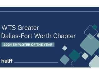 Employer of the Year 2024 Halff graphic award Greater Dallas-Fort Worth Chapter